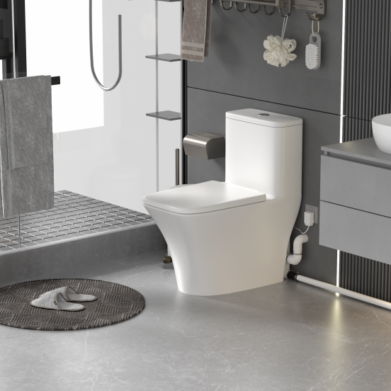 一体隐藏式电动粉碎马桶